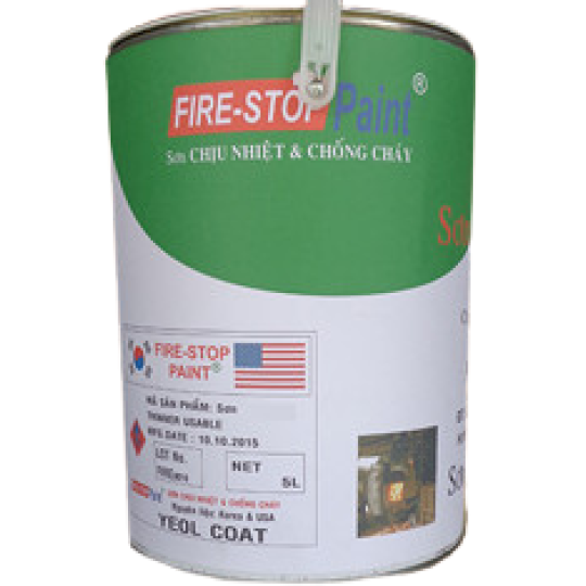 Sơn chịu nhiệt Fire-Stop 350°C