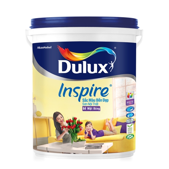 DULUX INSPIRE NỘI THẤT MÀU SẮC BỀN ĐẸP BỀ MẶT BÓNG  