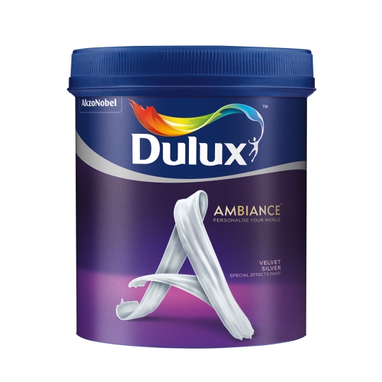 Dulux Ambiance Special Effects Paints (Velvet Silver)