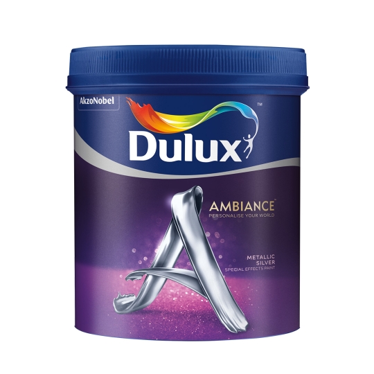 DULUX AMBIANCE SPECIAL EFFECTS PAINT (METALLIC SILVER)