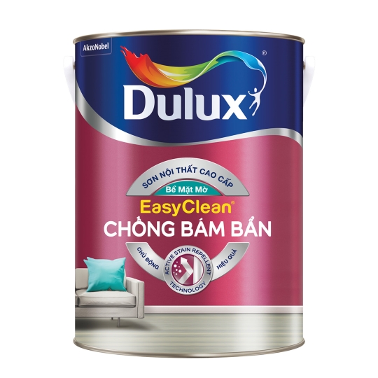 DULUX EASYCLEAN CHỐNG BÁM BẨN - BỀ MẶT MỜ