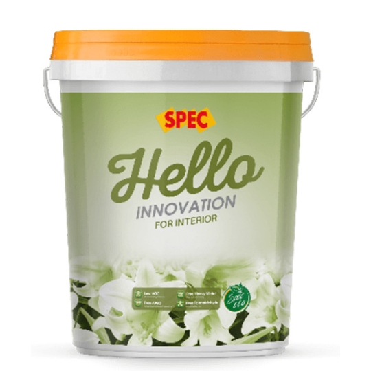 SPEC HELLO INNOVATION FOR INTERIOR SƠN NỘI THẤT TIÊU CHUẨN MỚI