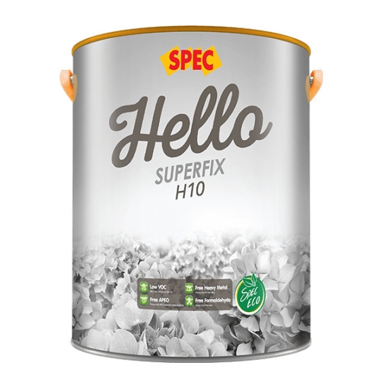 SPEC HELLO SUPERFIX H10 SƠN CHỐNG THẤM TRỰC TIẾP TƯỜNG, CHỨC NĂNG ĐÔI