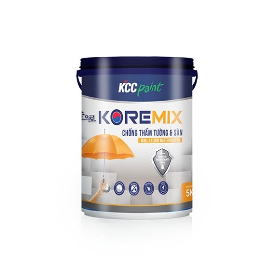 SƠN CHỐNG THẤM PHA XI MĂNG KCC KOREMIX