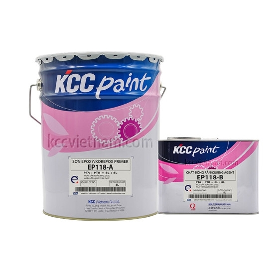 Sơn Lót Sàn Epoxy KCC EP118/EP1183