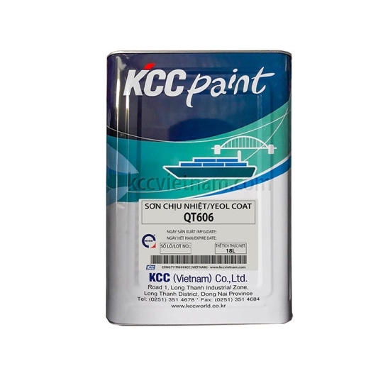 Sơn Chịu Nhiệt Yeolcoat QT606 200°C - 600°C
