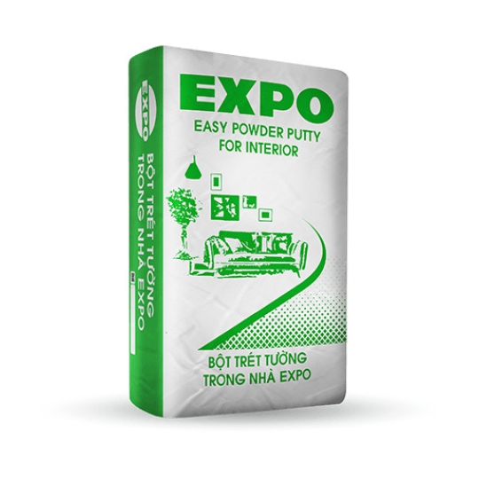 EXPO EASY POWDER PUTTY FOR INTERIOR – BỘT TRÉT TƯỜNG TRONG NHÀ EXPO (XANH)