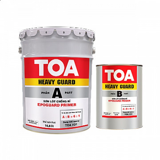 EPOGUARD PRIMER - SƠN LÓT CHỐNG RỈ EPOXY 2 THÀNH PHẦN
