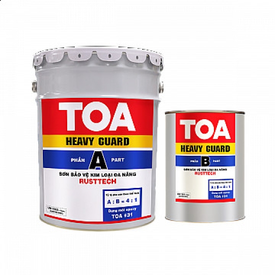 RUSTTECH - SƠN LÓT CHỐNG RỈ EPOXY BIẾN TÍNH HAI THÀNH PHẦN CÓ HÀM LƯỢNG RẮN CAO