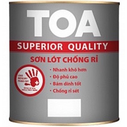  SƠN LÓT CHỐNG RỈ CAO CẤP MÀU XÁM TOA