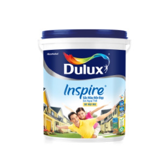 DULUX INSPIRE NGOẠI THẤT SẮC MÀU BỀN ĐẸP BỀ MẶT MỜ 